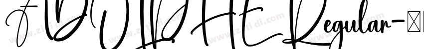 ADOLPHE Regular字体转换